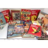 Fifteen various children's annuals and books - Eagle annuals, Rupert annuals,