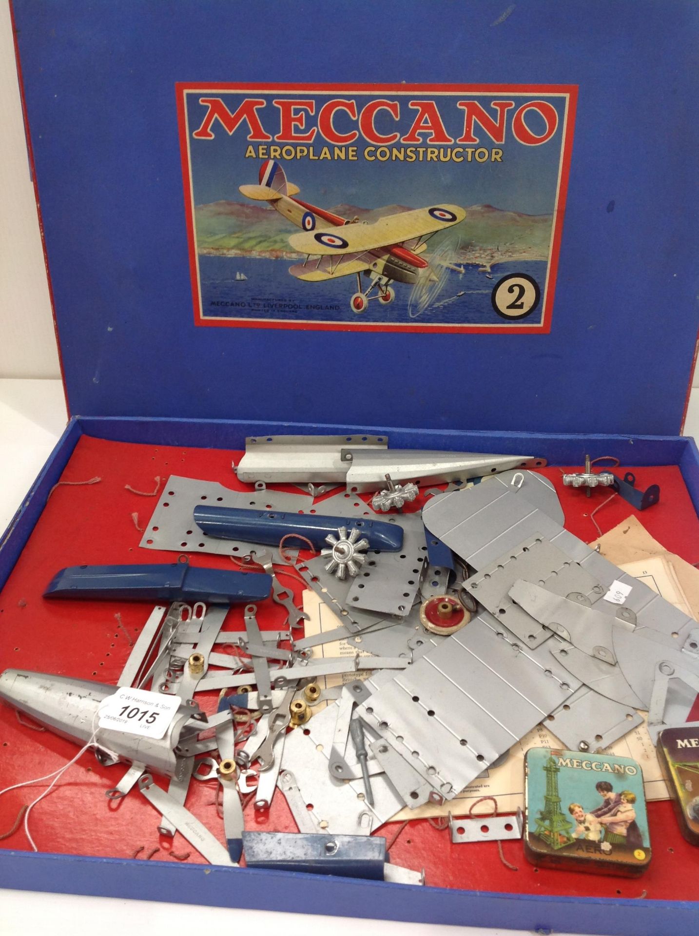 A Meccano Aeroplane Constructor No.