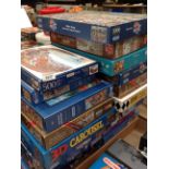 Twenty boxed jigsaw puzzles by Gibsons, Jumbo,