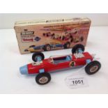 A Triang Toys Ltd Mini Hi-Way racing car 'Monza' - boxed