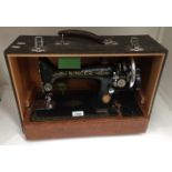 A Singer EG371531 sewing machine in case