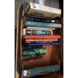 Contents to box - books relating to Leeds, painting,