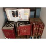 Contents to two boxes including sixteen volumes of Everyman's Encyclopedia,