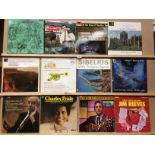 40 x assorted 12" vinyl records - Jim Reeves, Charley Pride, Ken Dodd,