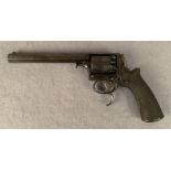 A Hollis & Sheaf Adams patent 54 bore 5 shot percussion revolver with Tranters patent double