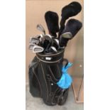 Set of Yamaha golf clubs, 3 iron to sandwedge and 1, 3, 5,