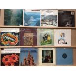 20 x assorted 12" vinyl records - mainly classical - Dvorak, Count of Monte Christo,
