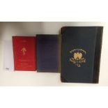Three books - Navy and Army Illustrated Volume 1 edited by Charles N Robinson RN circa 1895, T.A.