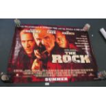 Film poster 'The Rock' 77 x 100cm