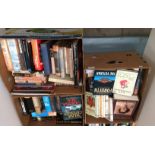 Contents to 3 boxes hardback and paper back novels - Tolkein, Dan Brown,
