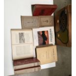 Contents to box - Yorkshire related books including 3 x Edmund Bogg Richmondshire and the Vale of