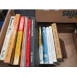 Contents to box - eighteen books and booklets relating to cartridges, guns,