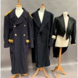 CWS gentleman's black overcoat,
