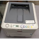 A OKI B430DN printer - no power lead