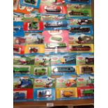 Contents to tray - 37 x Ertl Thomas the Tank Engine & Friends collectable toys - all packaged