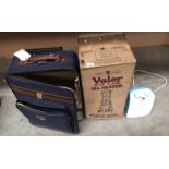 Three items - Valor blue flame oil heater,