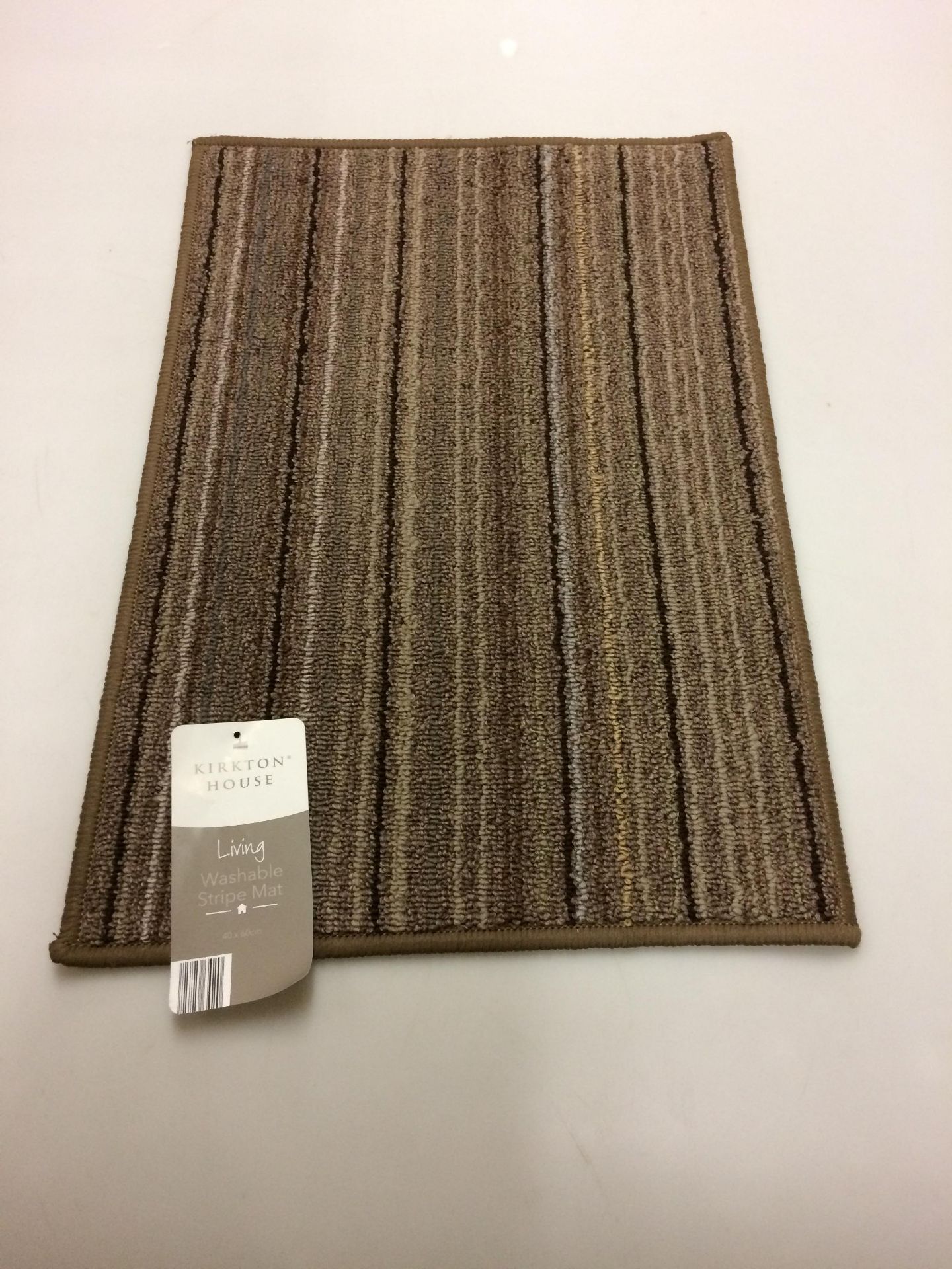 30 x Kirkton House living brown washable door mats 40 x 60cm