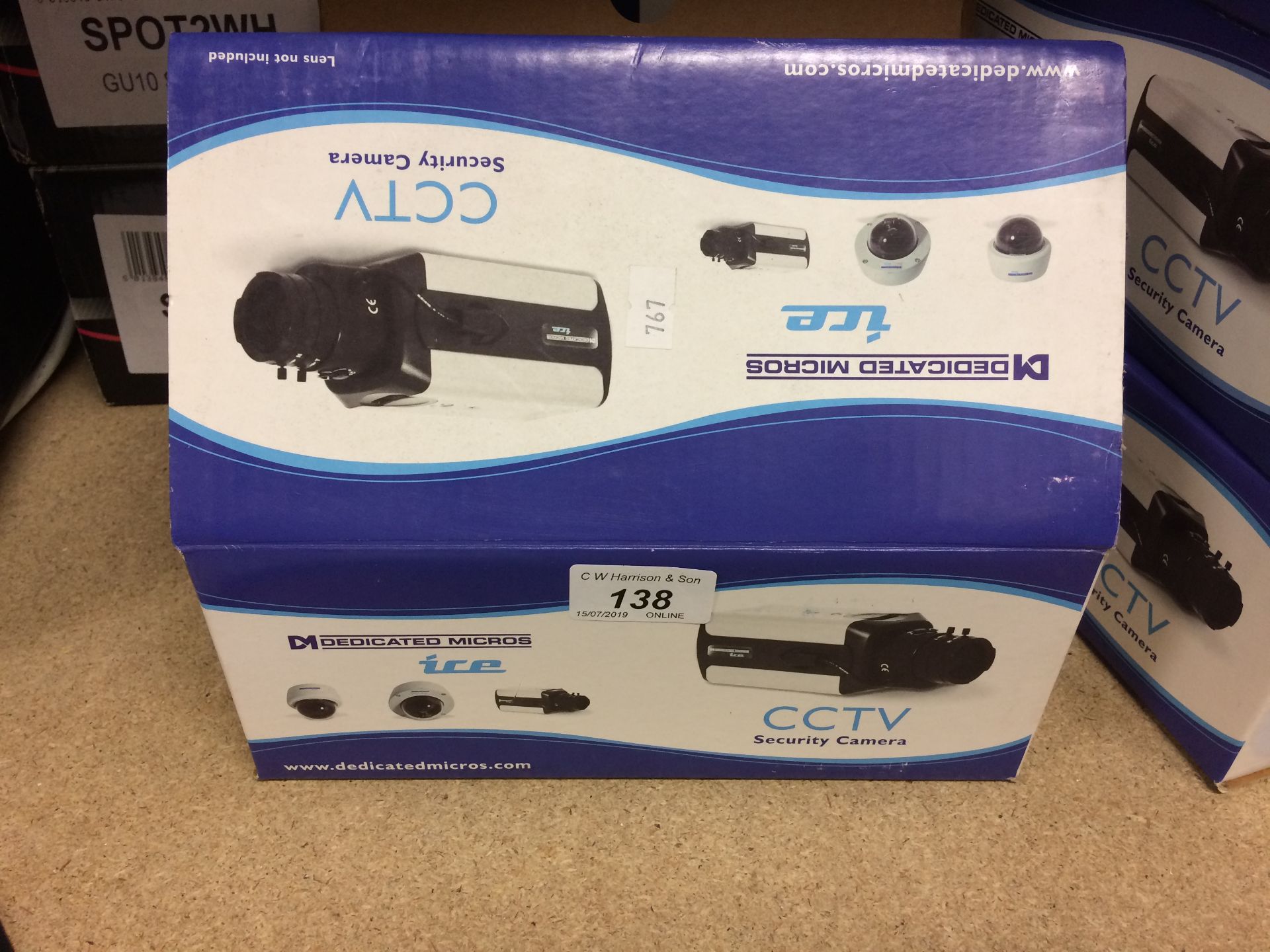 9 x Dedicated Micros Ice CCTV security cameras