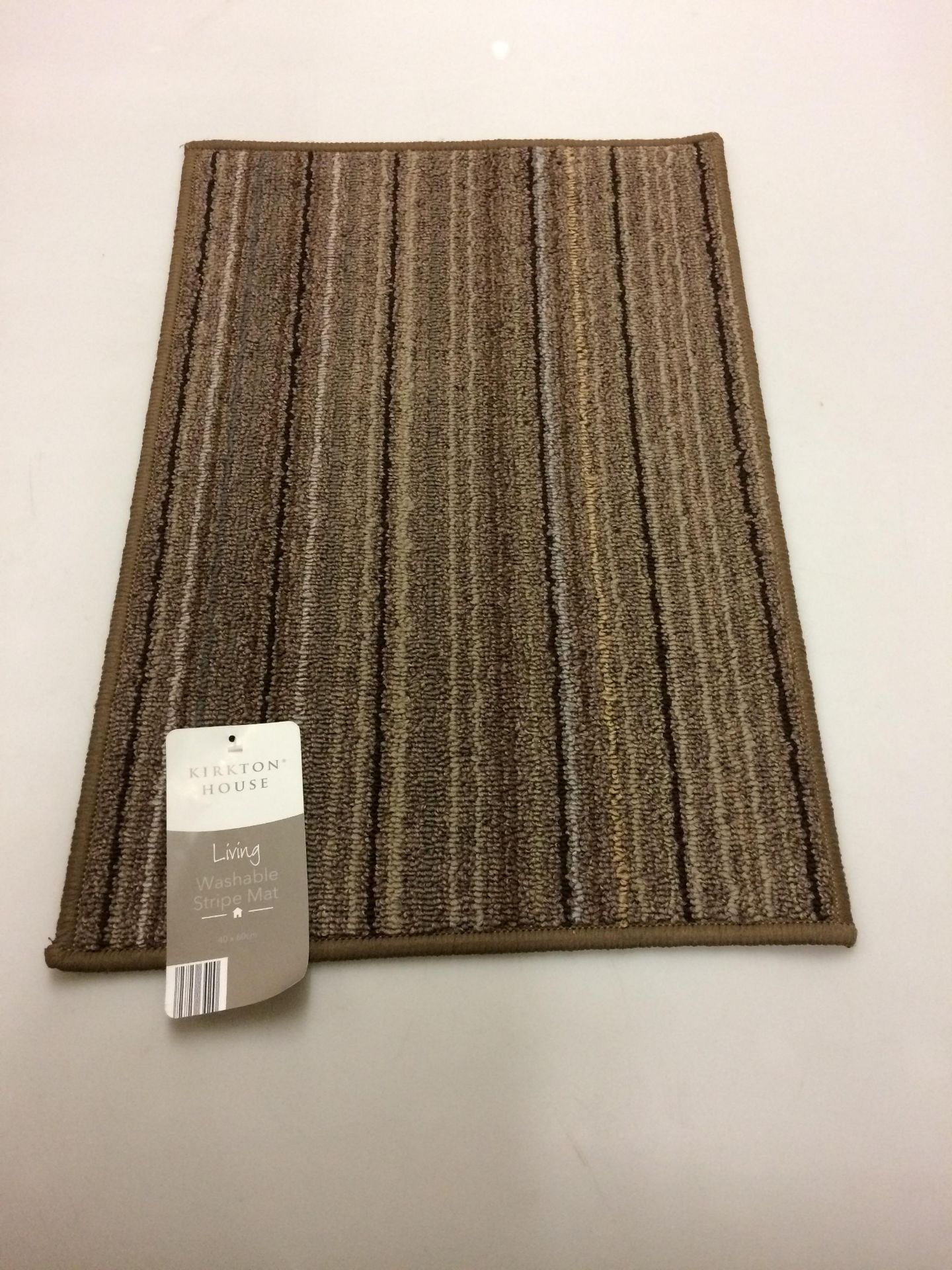 30 x Kirkton House living brown washable door mats 40 x 60cm