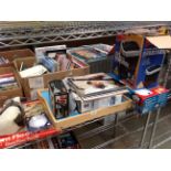 Contents to shelf - Rexel A4 Home Laminator, giant floor puzzle, tray stand, paper shredder,