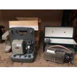2 x items - FP cine projector serial number 116090 and a Bell Ko-On Co. Ltd.