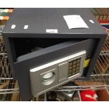 Small wall mounting digital home safe model S-25EA11 - no key but complete with code