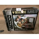 Binatone TV Master MK6 plug in game console complete with original box - no test