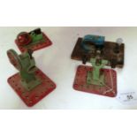 4 x items - 3 Mamod model engineering machines,