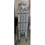 Folding ladder - please note this lot is to be collected from: Hyrax Solar Power Company Ltd,