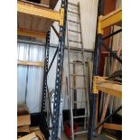 Aluminium ladder - please note this lot is to be collected from: Hyrax Solar Power Company Ltd,