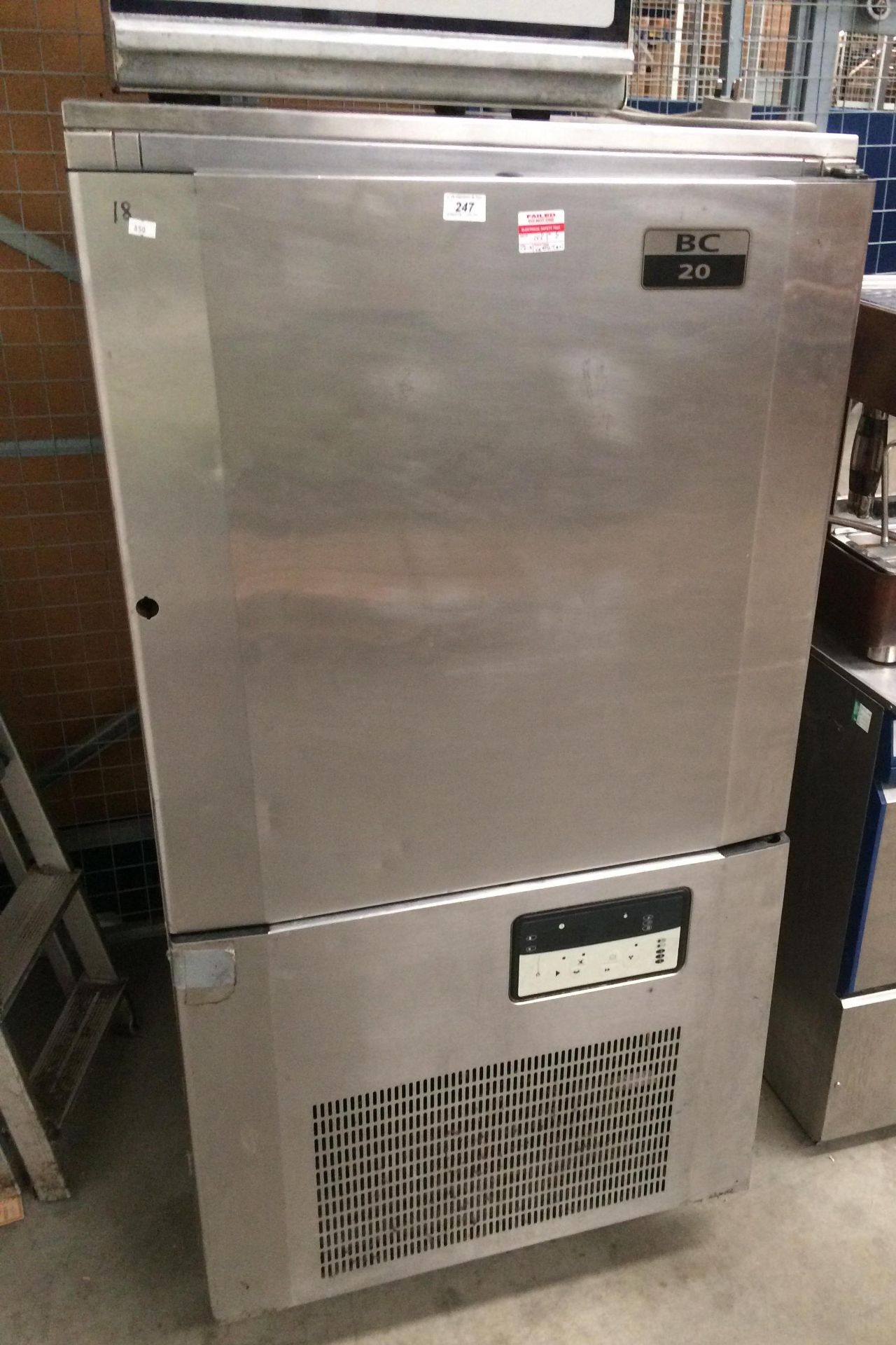 A Foster BC20 stainless steel blast chiller - 240v