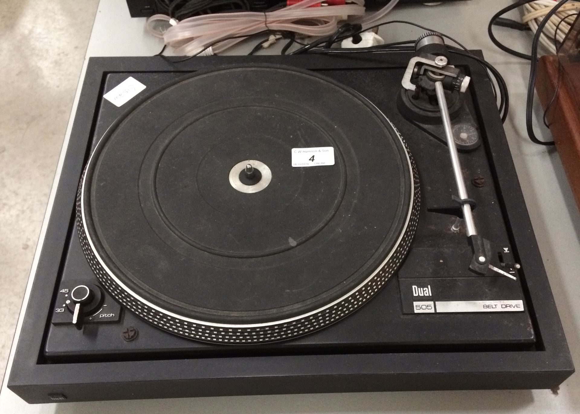 A Dual 505 turntable (non-runner)