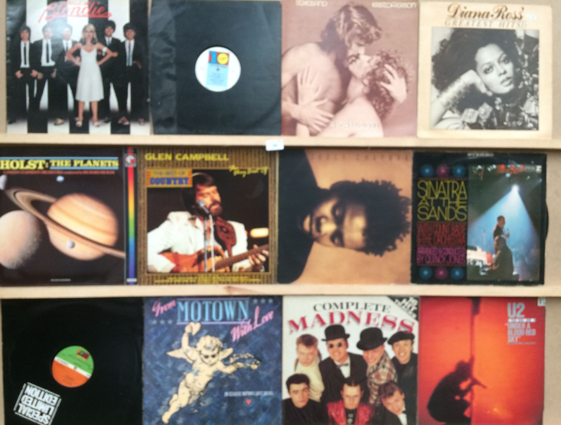 Twenty assorted 12" vinyl records - Trac