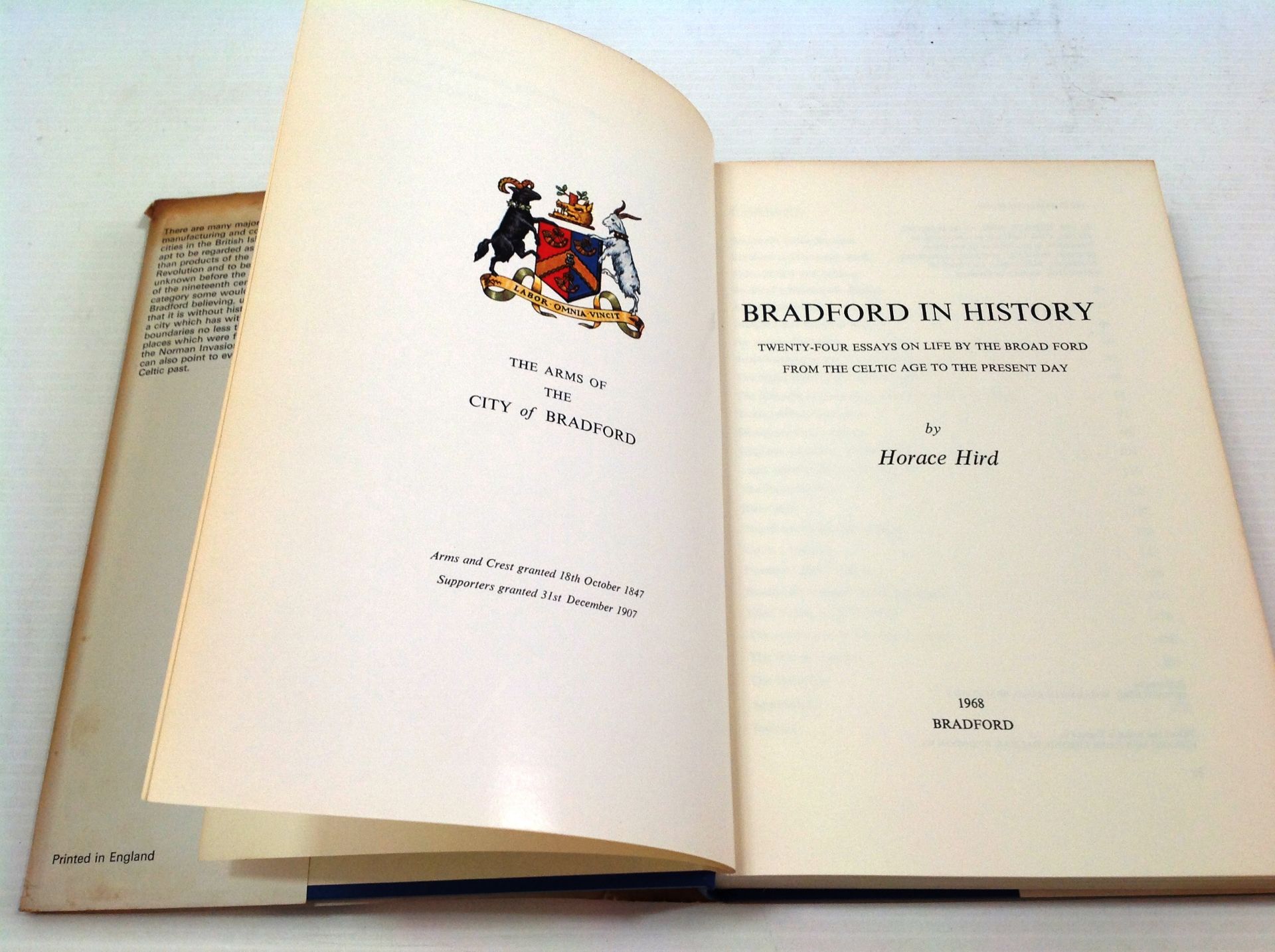 Horace Hird 1968 'Bradford in History' 1 - Image 2 of 2