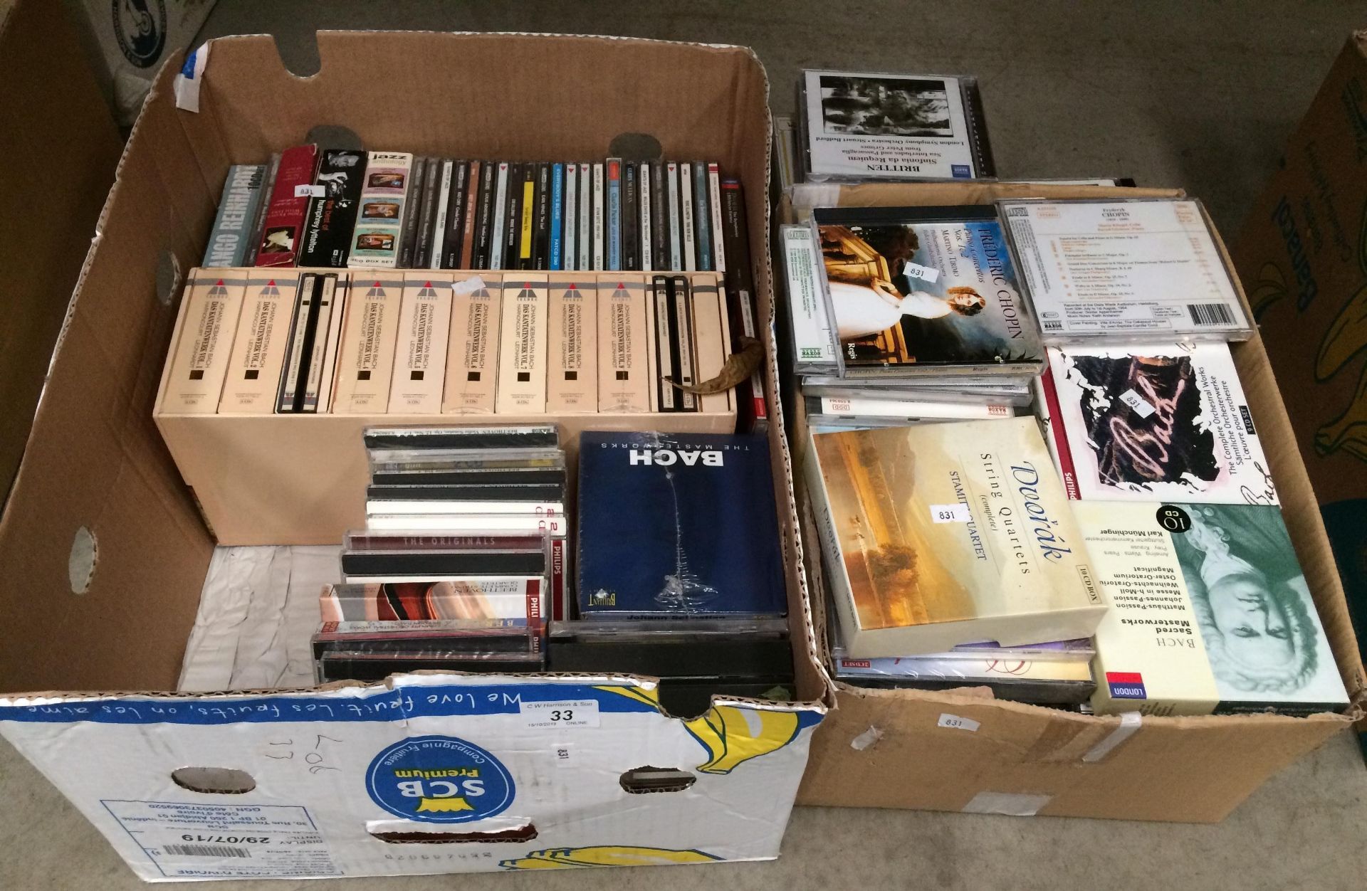 One hundred assorted music CDs -mainly c