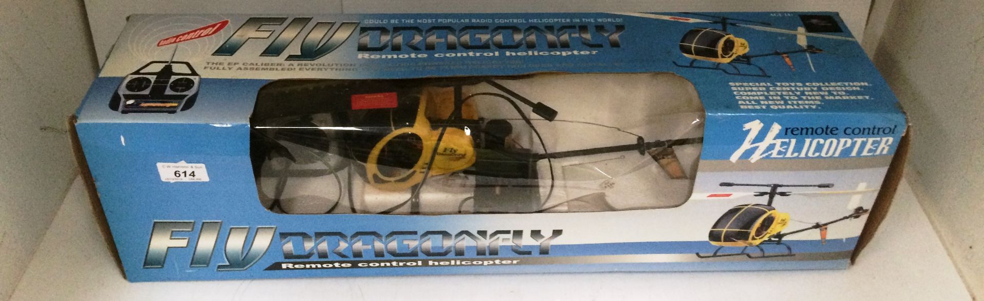 A Fly Dragon Fly remote control helicopt