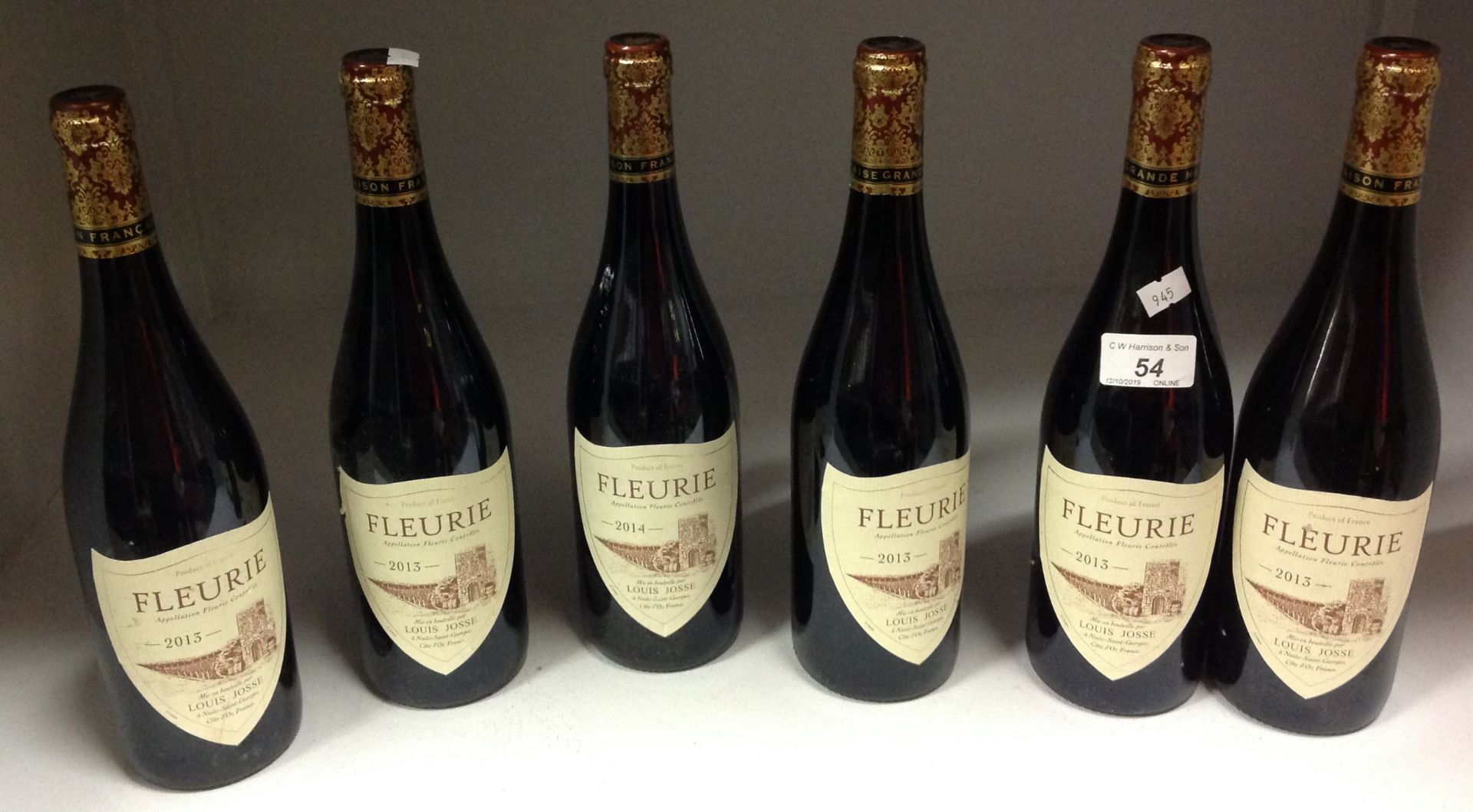 6 x 750ml bottles Louis Josse Fleurie - Image 2 of 2