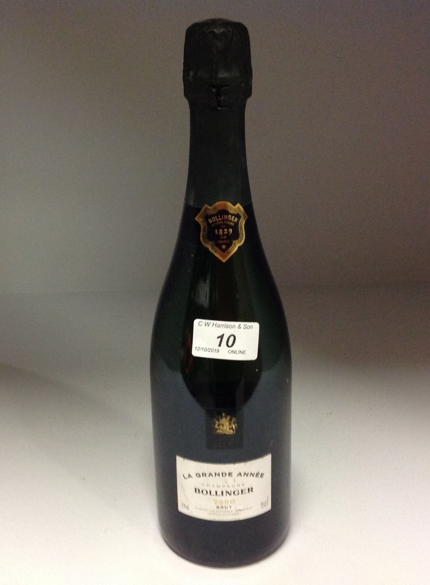 75cl bottle La Grande Annee Bollinger Br - Image 2 of 2