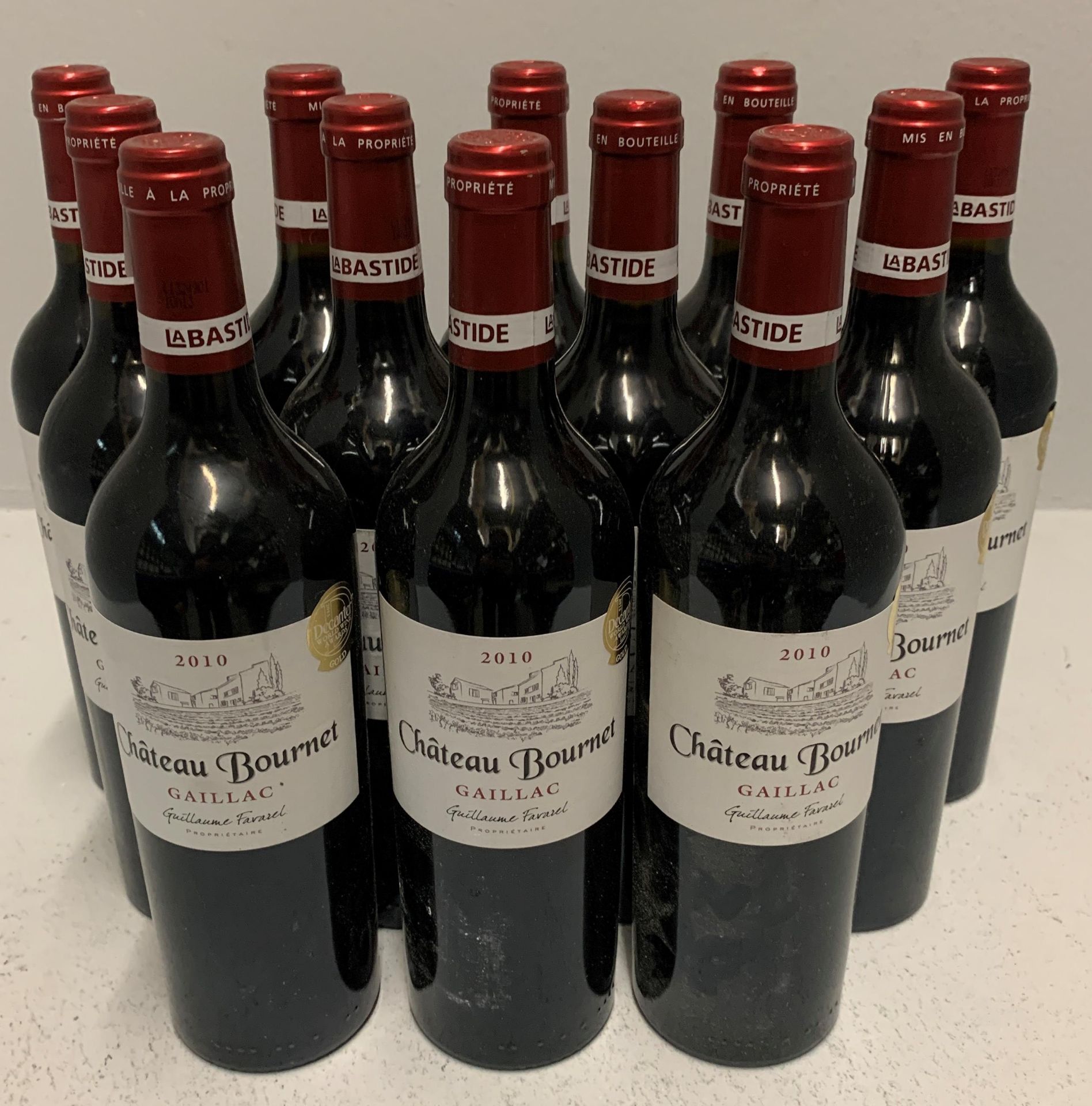 12 x 75cl bottles 2010 Guillaume Farazel