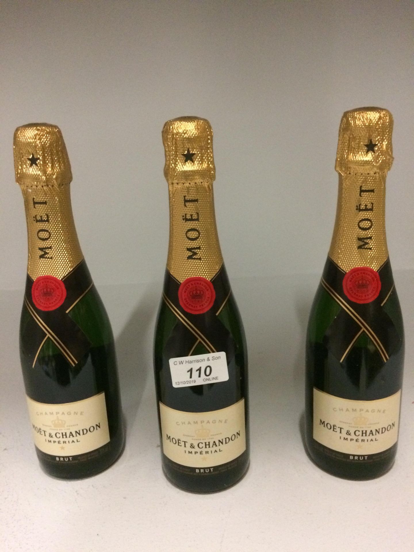 3 x 375ml bottles Moet and Chandon Imper - Image 2 of 2