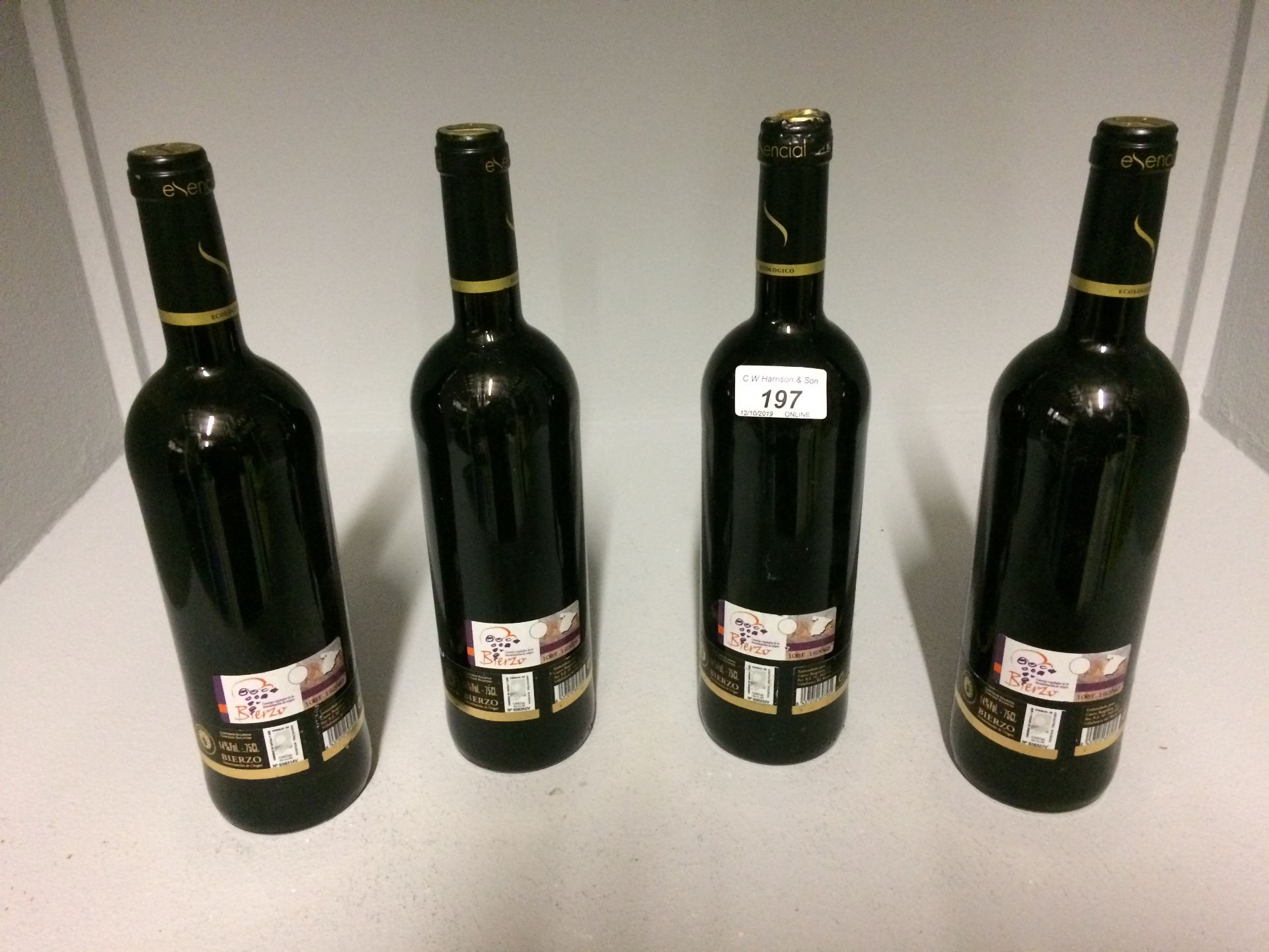 4 x 75cl bottles Bierzo