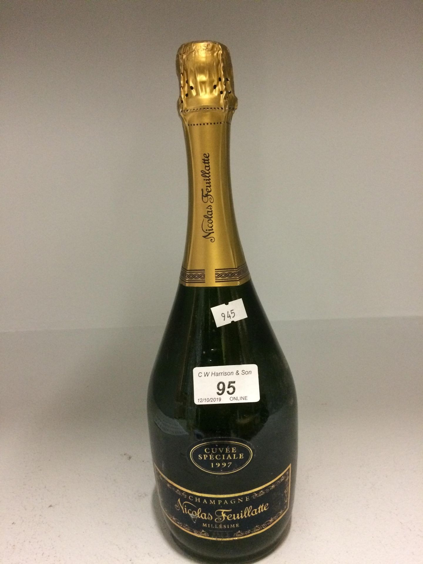 A 750ml bottle Nicolas Feuillatte Cuvee - Image 2 of 2