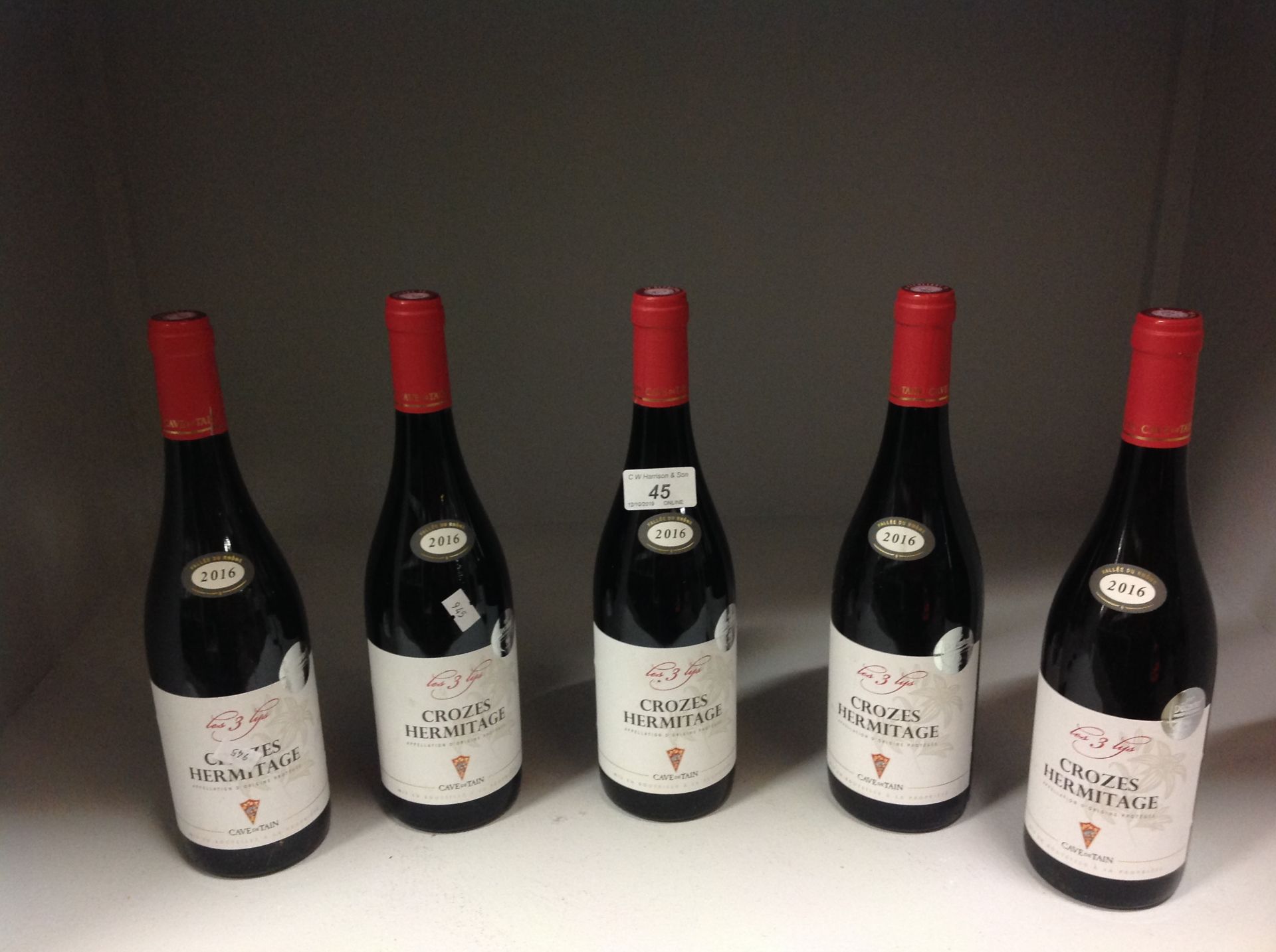 5 x 750ml bottles Crozes Hermitage - 201 - Image 2 of 2