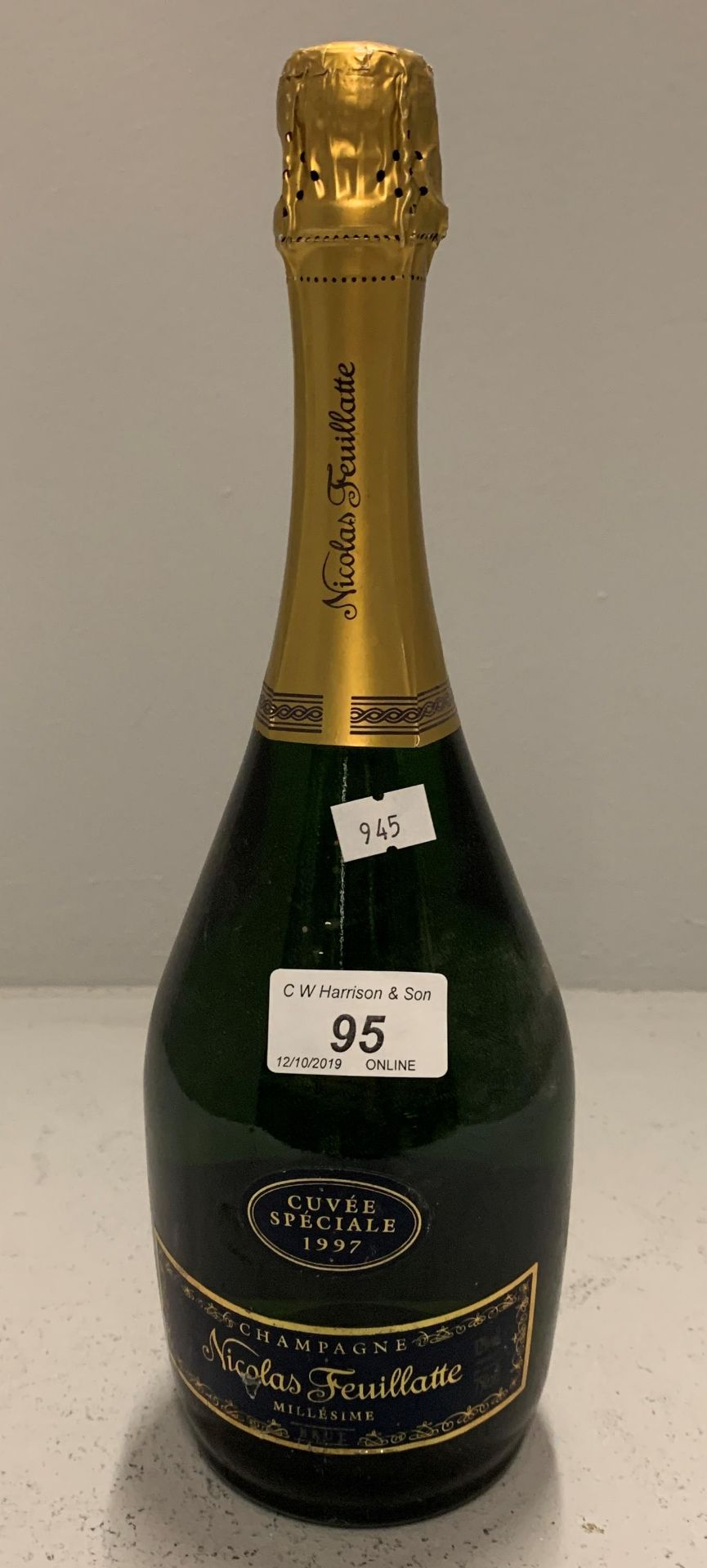 A 750ml bottle Nicolas Feuillatte Cuvee