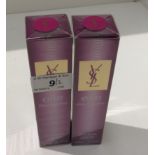 2 x packaged 50ml bottles of Yves Saint Laurent Elle Eau de Parfum natural spray