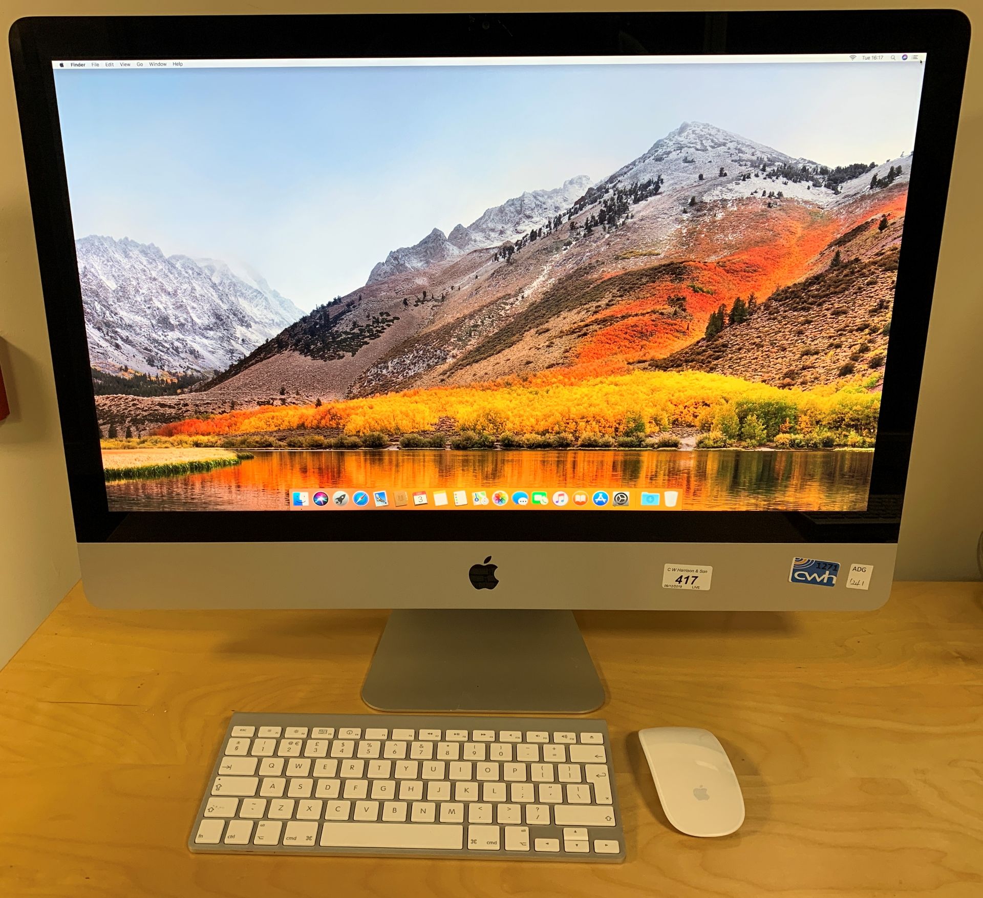 Apple iMac model EMC2309, serial no.