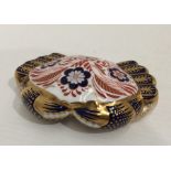 A Royal Crown Derby bone china Crab paperweight - 12cm long