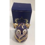 A Royal Crown Derby bone china Koala paperweight - 13cm high,