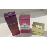 3 x items (all packaged) - a 50ml bottle of Escada Magnetism Eau de Parfum natural spray,