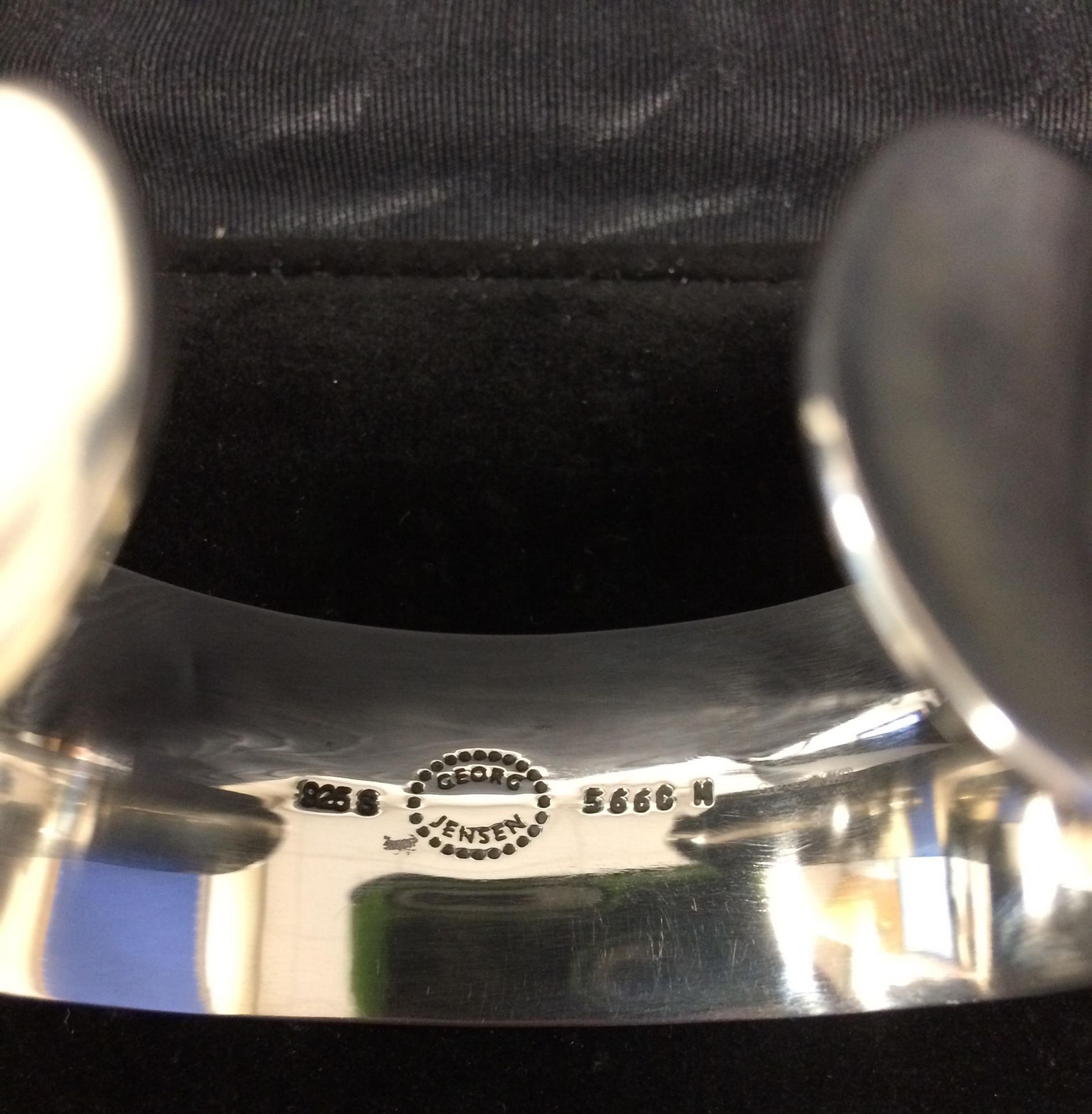 GEORG JENSEN 925 sterling silver bangle/cuff RRP £395 (please note this lot is subject to vat) - Image 3 of 5